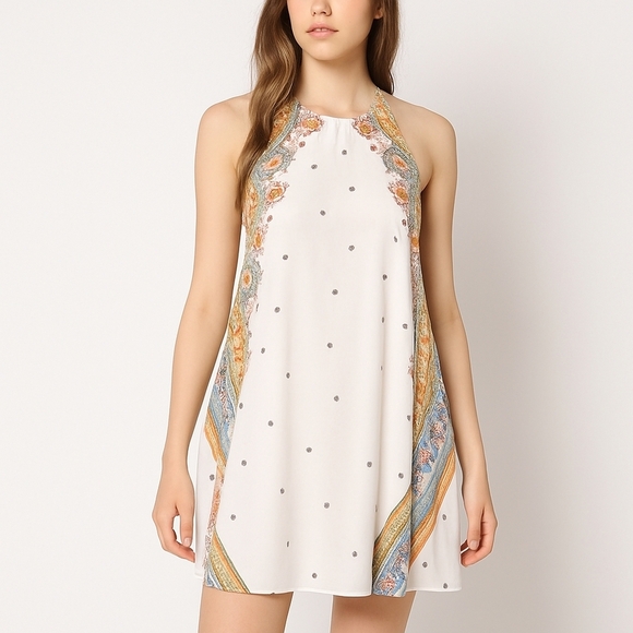 Free People Dresses & Skirts - FREE PEOPLE Cotton Midi A-line Darjeeling Printed Tunic Dress, Womens S/P